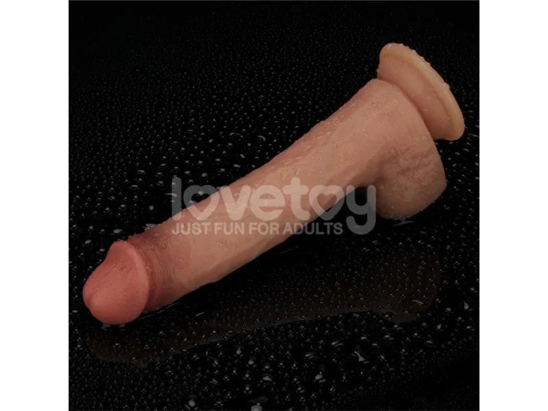Sliding Pro Dildo Piel Deslizante Retractil Dual Layer 9