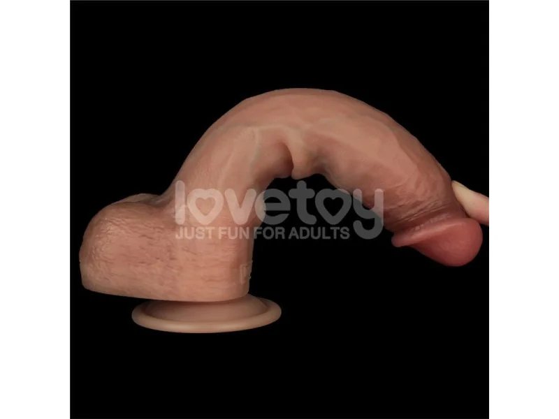 Sliding Pro Dildo Piel Deslizante Retractil Dual Layer 9