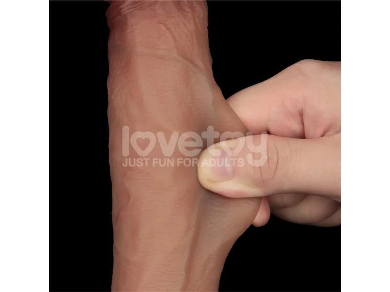 Sliding Pro Dildo Piel Deslizante Retractil Dual Layer 9