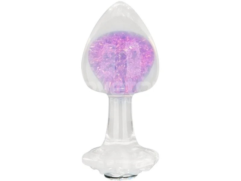 Gemoria Plug Anal de Silicona con Esfera de Cristal Gemoria Plug Anal de Silicona con Esfera de Cristal