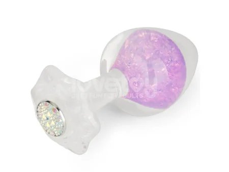 Gemoria Plug Anal de Silicona con Esfera de Cristal