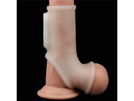 Funda Pene y Testiculos con Vibracion Silk Knights