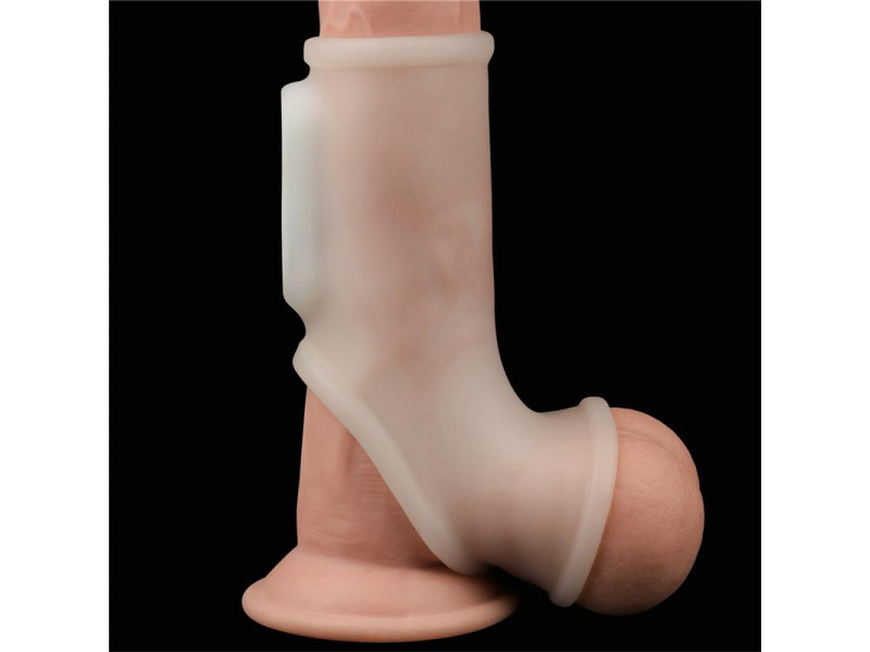 Funda Pene y Testiculos con Vibracion Silk Knights