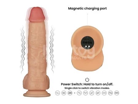 Power Basics Dildo con Vibracion 95