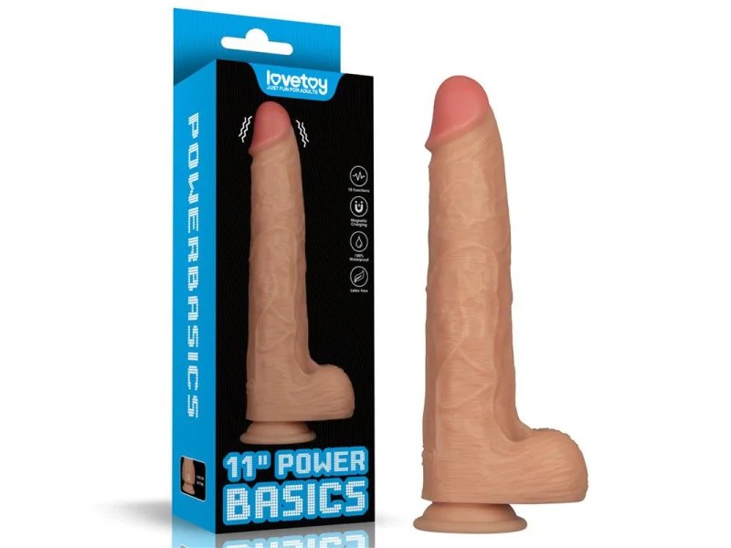Power Basics Dildo con Vibracion 11
