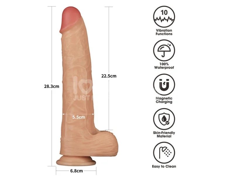 Power Basics Dildo con Vibracion 11