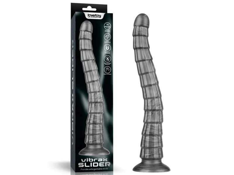 Vibrax Slider Dildo anal con Vibracion King Sized 145