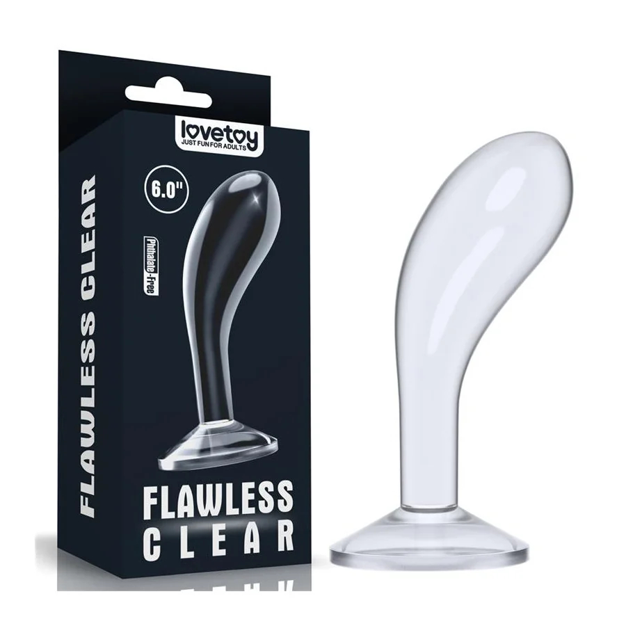 Plug Anal Flawless Clear 6 Transparente