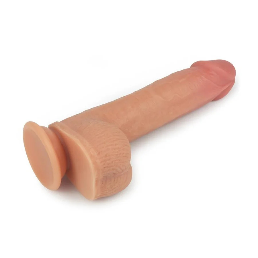 Dildo Nature Cock con Vibracion y Rotacion Anthony Natural