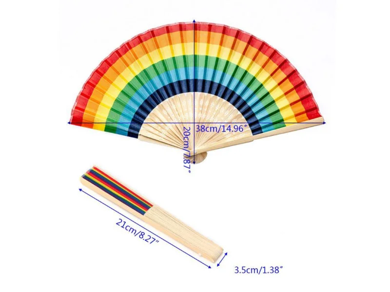 Abanico de Bambu LGBT