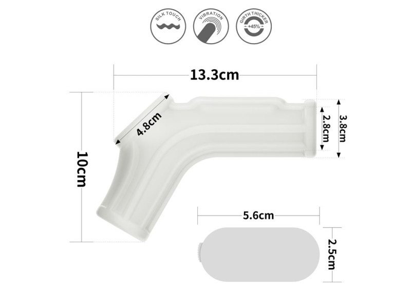 Funda el pene y testiculos con vibracion Ridge Knights