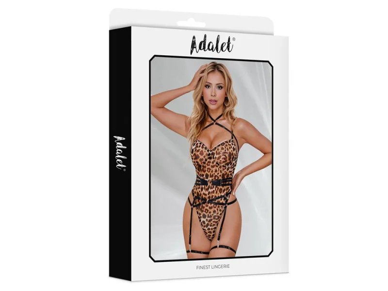 Helena Teddy Animal Print Leopardo