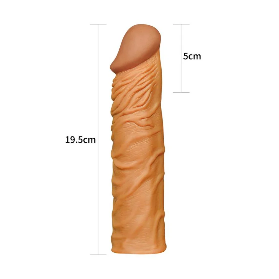 Funda para el Pene Add 2 Pleasure X Tender Marron