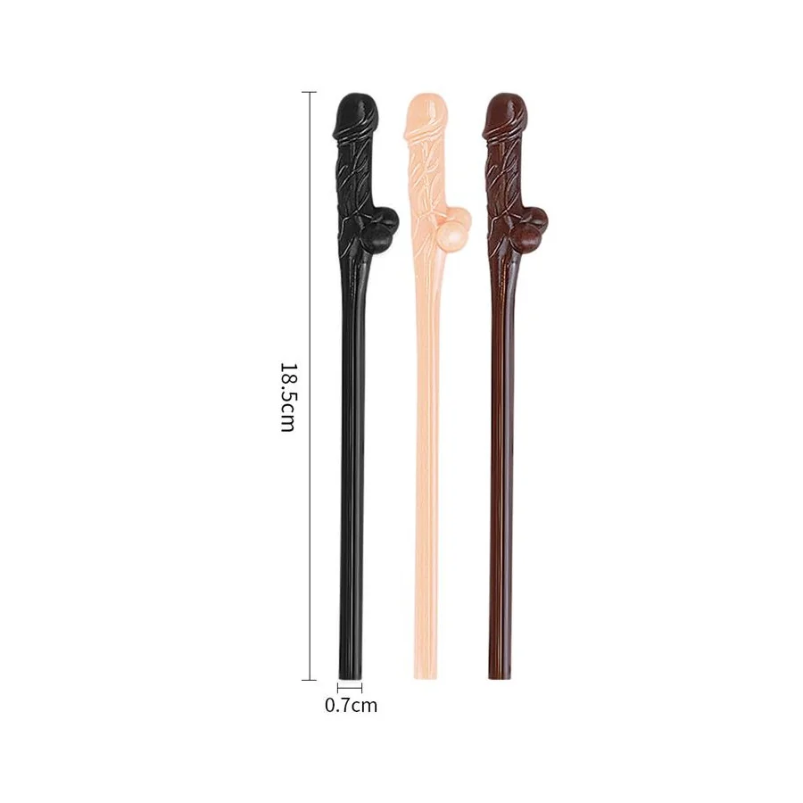 Pajitas de Pene Pack de 9