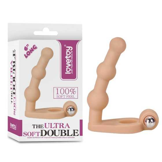 Estimulador Anal The Ultra Soft Bead 6 con Vibracion Natural