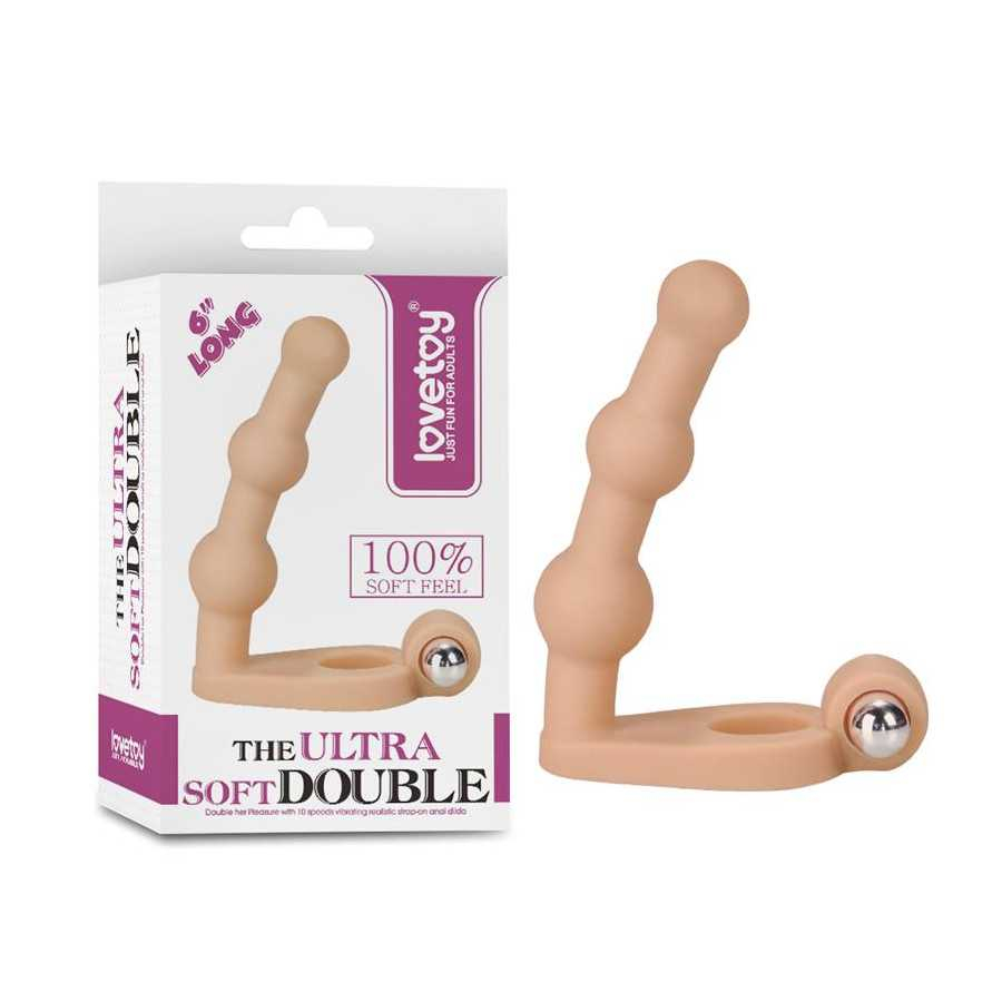 Estimulador Anal The Ultra Soft Bead 6 con Vibracion Natural