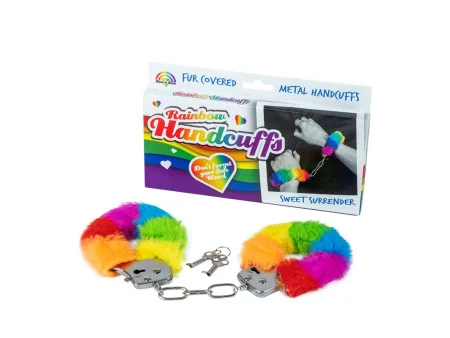 Esposas de Metal con Pelo LGBT