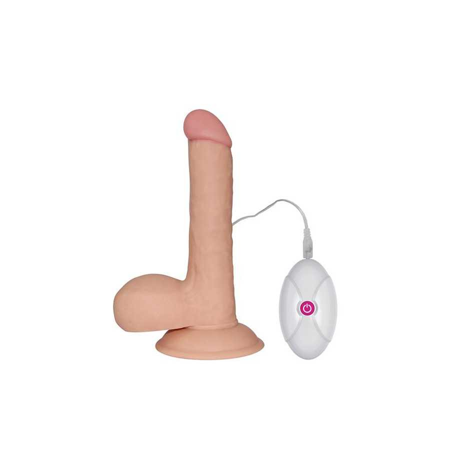 Dildo The Ultra Soft Dude con Vibracion 75 Natural