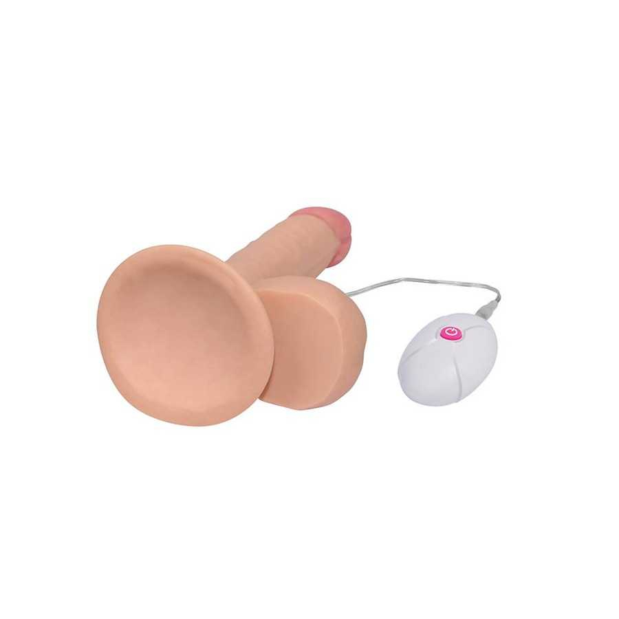 Dildo The Ultra Soft Dude con Vibracion 75 Natural