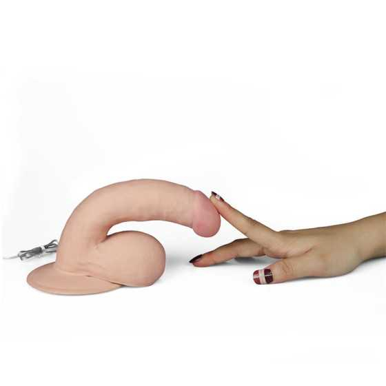 Dildo The Ultra Soft Dude con Vibracion 75 Natural