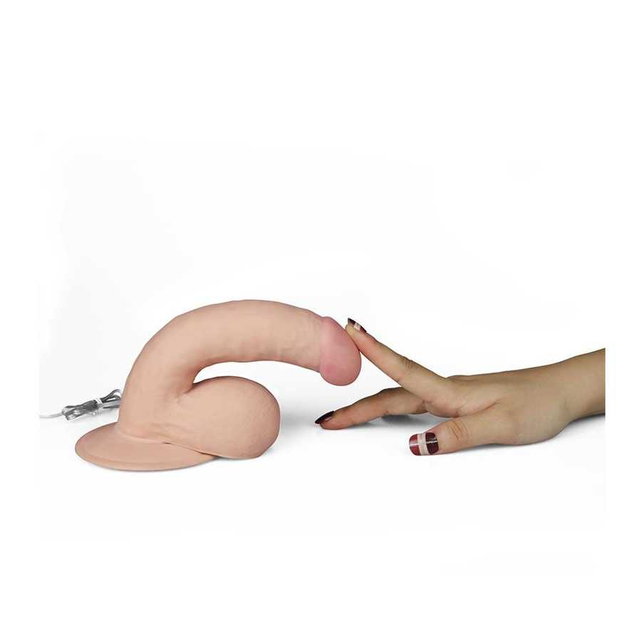 Dildo The Ultra Soft Dude con Vibracion 75 Natural