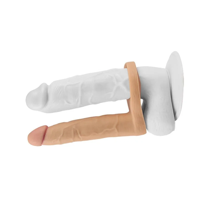 Dildo The Ultra Soft Double 625 Natural