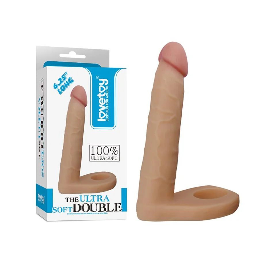 Dildo The Ultra Soft Double 625 Natural