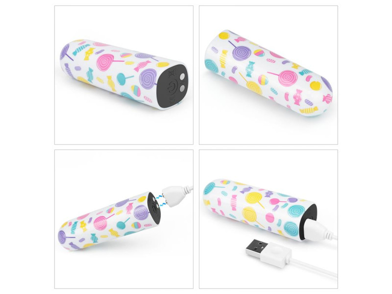 Bala Vibradora Lollipop