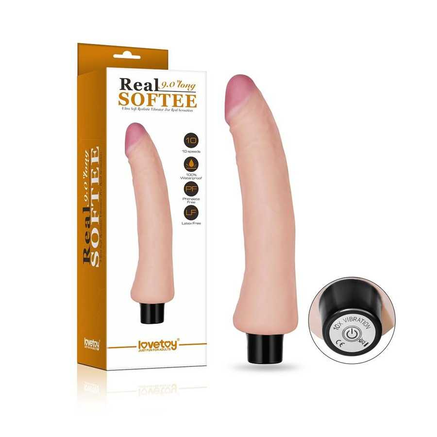 Vibrador Real Softee 9 Natural