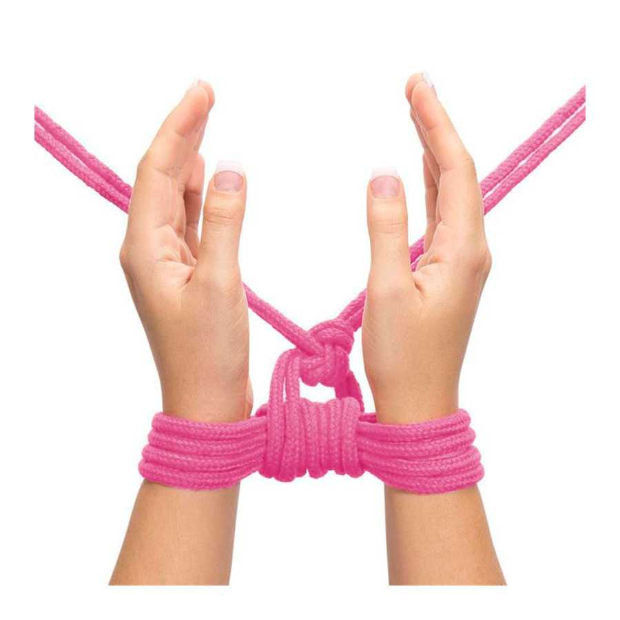 Cuerda Bondage Suave Rosa