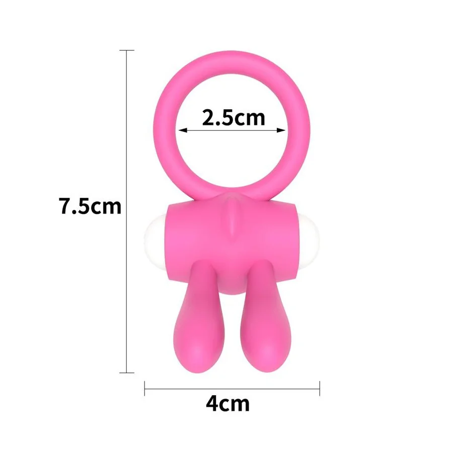 Anillo Vibrador Power Clit Rosa