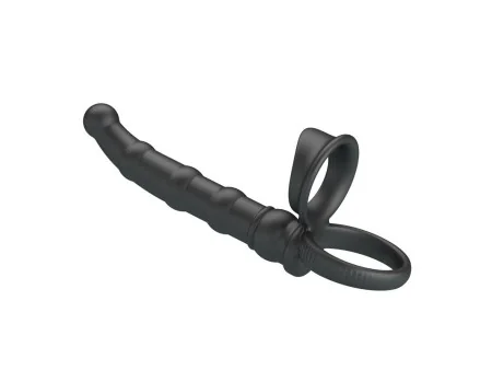Tatum Plug Anal con Anillo para el Pene con Vibracion