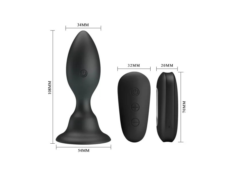 Plug Anal con Vibracion