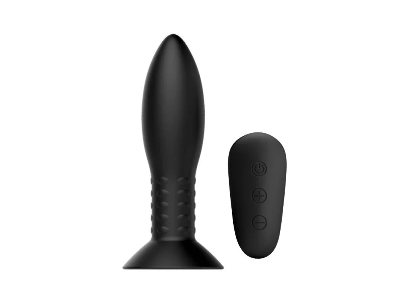 Plug Anal Inflable con Vibracion y Rotacion