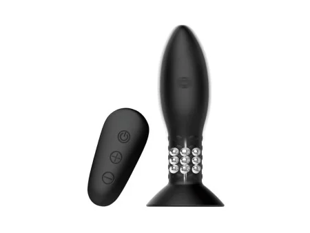 Plug Anal Inflable con Vibracion y Rotacion