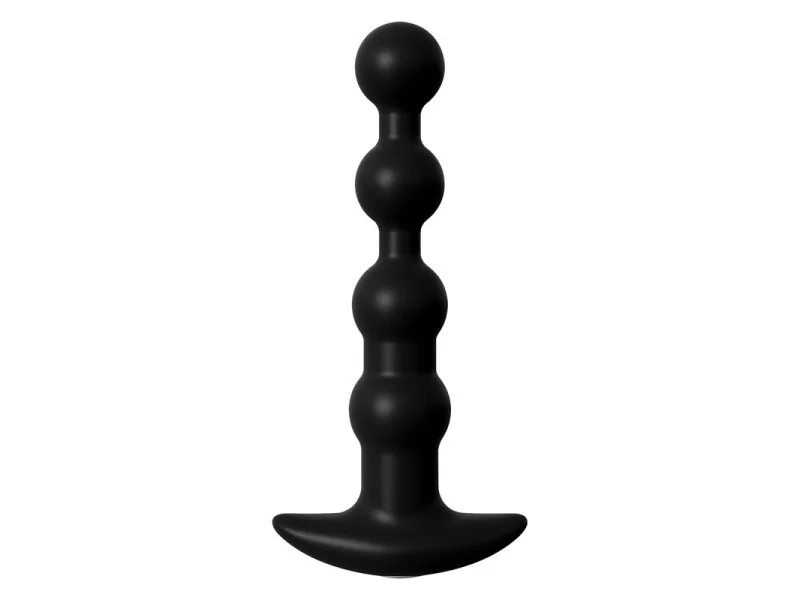 Cadena Anal con Vibracion Negro