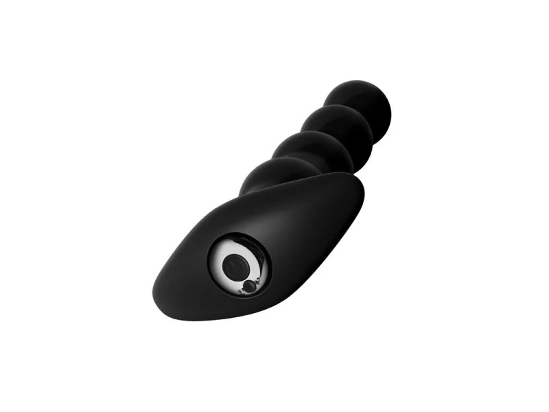 Cadena Anal con Vibracion Negro