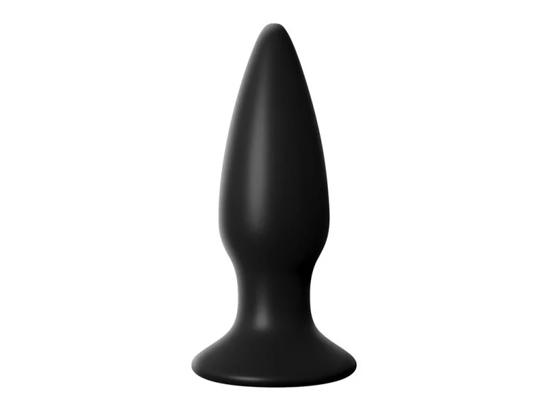 Plug Anal con Vibracion Negro Plug Anal con Vibracion Negro