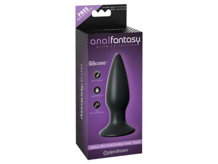 Plug Anal con Vibracion Negro