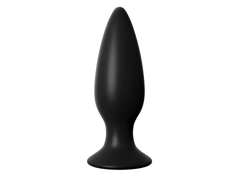 Plug Anal con Vibracion Negro Plug Anal con Vibracion Negro