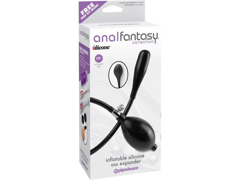 Dilatador Anal Inflable Negro