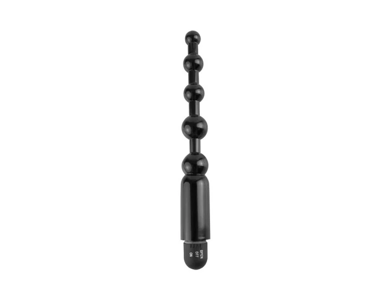 Cadena Anal Power Beads Negro Cadena Anal Power Beads Negro