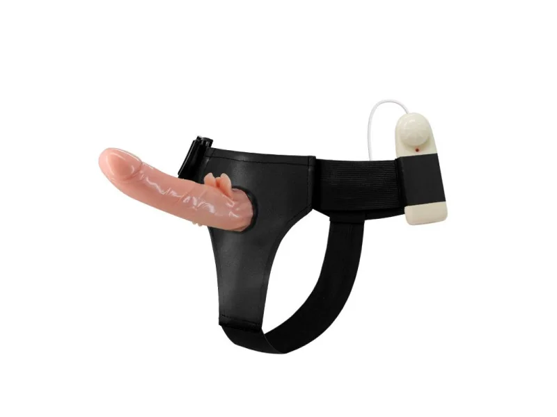 Baile Arnes con Dildo y Control Remoto 18 cm