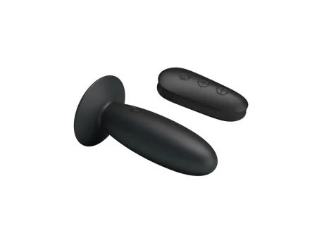 Plug Anal con Vibracion y Control Remoto USB