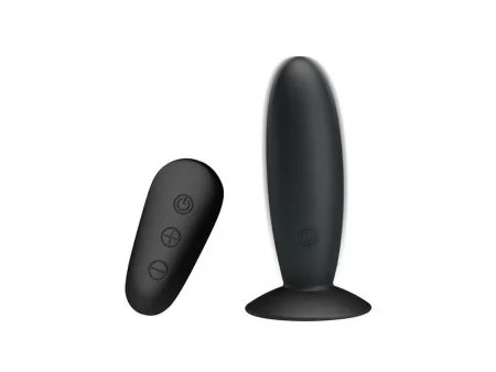 Plug Anal con Vibracion y Control Remoto USB