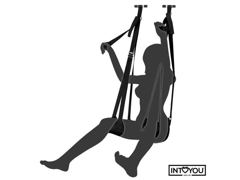 Columpio de Puerta con Soporte de Manos Piernas y Asiento