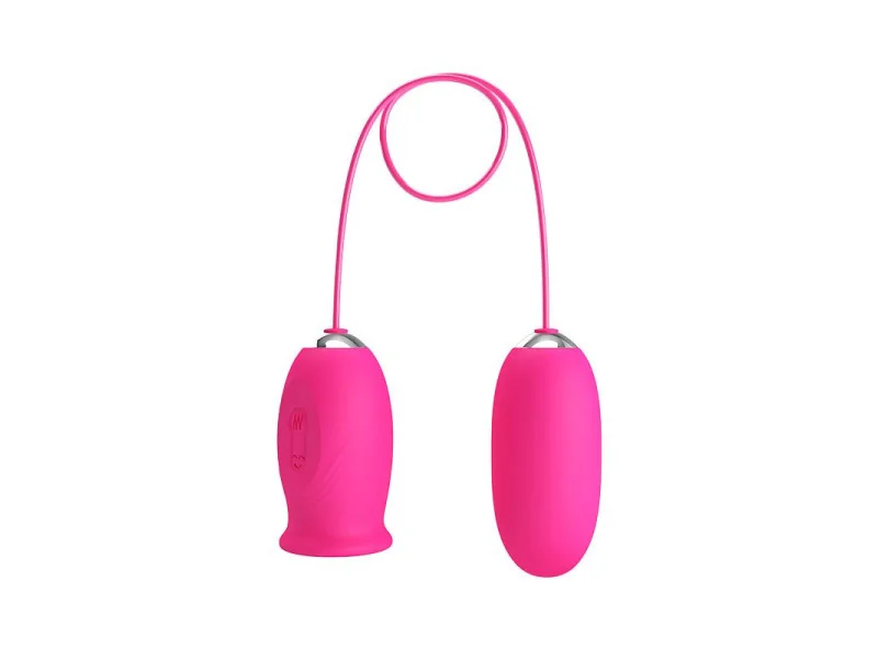 Daisy Huevo Vibrador y Lengua Estimuladora Rosa