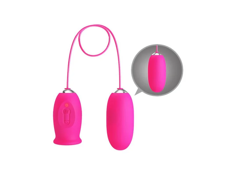 Daisy Huevo Vibrador y Lengua Estimuladora Rosa