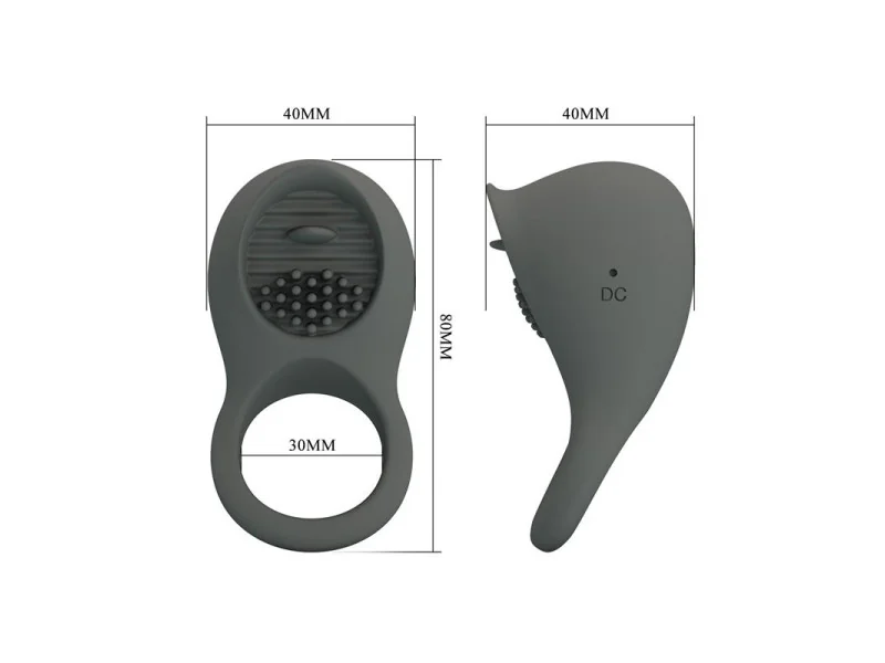 Nimbus Anillo para el Pene con Lengua