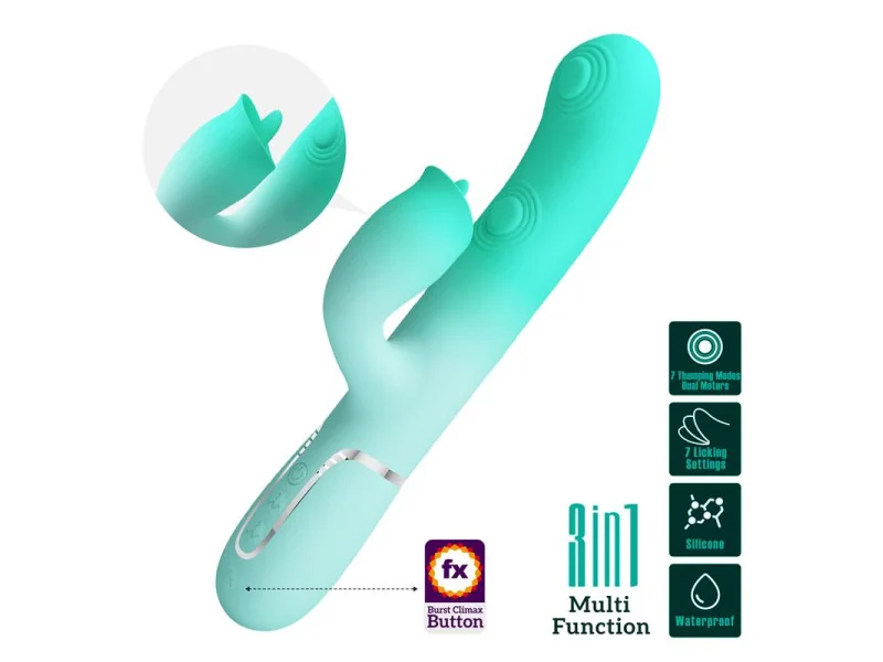 Gigi Vibrador con Thumping y Licking